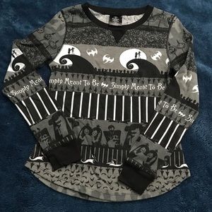 Nightmare Before Christmas pajama top